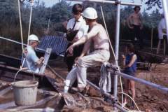 Henry Cleere directing the excavation: photo A. Chatwin