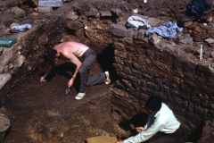 Excavating the exterior: photo A. Chatwin