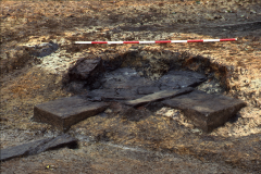 Anvil base during excavation: photo Chris Place