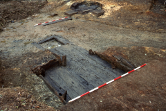 North wheelpit; anvil base in background: photo Chris Place