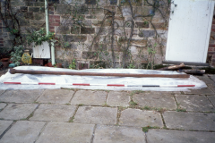 The boring bar prior to conservation at The Pheasantry: photo F. Tebbutt