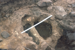 Furnace 2 during excavation: photo F. Tebbutt