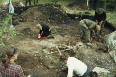 Excavating at Cow Park: photo anon