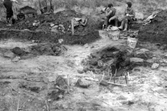 Cow Park, 1976, excavation, Giles and Sue Swift in background: photo anon