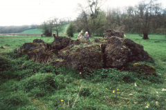 Heap of 'bears' at Les Forges du Vaumain, near Boutencourt.