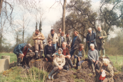 The Group members at Les Forges du Vaumain