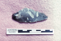 Neolithic/Bronze Age transverse arrow head: photo A. Meades