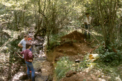 General view of excavation of Furnace 2: photo J. Hodgkinson