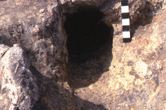 Holbeanwood, Smelting furnace 4: photo H. Cleere