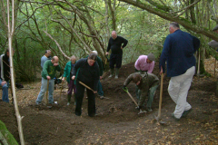 Little Furnace Wood, Oct 2003, excavation: photo J. Hodgkinson