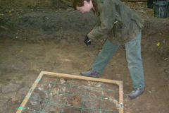 Little Furnace Wood, Oct 2003, excavation: photo J. Hodgkinson