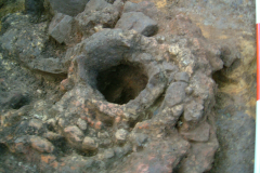 Little Furnace Wood, Oct 2006, Furnace 2 during excavation: photo J. Hodgkinson