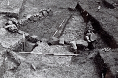 Minepit Wood, Site C, Roasting Hearth (photo courtesy of Tunbridge Wells Museum)