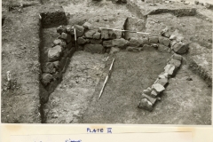 Minepit Wood, Site C, Roasting Hearth and description by James Money (photo courtesy of Tunbridge Wells Museum)