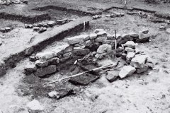 Minepit Wood, Site C, Remains of Smelting Furnace (photo courtesy of Tunbridge Wells Museum)