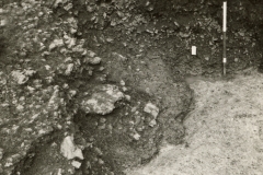 Minepit Wood, Site C, Excavation of Slag Heap (photo courtesy of Tunbridge Wells Museum)