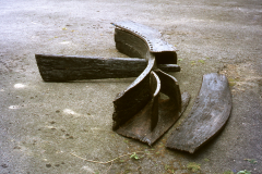 Waterwheel segment: photo W. Beswick