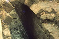 The wheel pit culvert: photo D. Meades