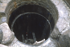 The gun casting pit with the casting table: photo D. Meades