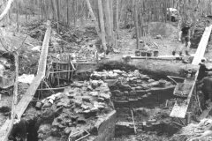 View of excavation: photo B. Herbert
