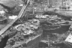 View of excavation: photo B. Herbert