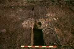Roffey, possible smithing hearth base: photo J. Hodgkinson