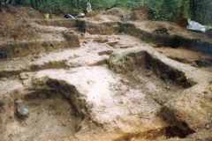 General view of excavation: photo J. Hodgkinson