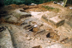 General view of excavation: photo J. Hodgkinson