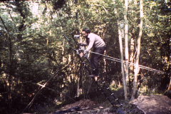 Jeremy Hodgkinson photographing the excavation: photo A. Weaver