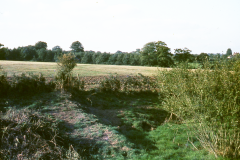 Roman? dam above site: photo W.Beswick