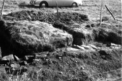 Bloomery during excavation: photo W. Beswick