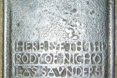 56. East Sussex: Wadhurst 15, Nicholas Saunders 1660/1