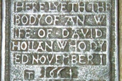 57. East Sussex: Wadhurst 16, Ann Holland 1664