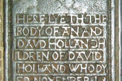 58. East Sussex: Wadhurst 17, Ann and David Holland 1664