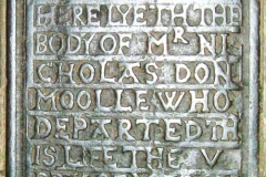 60. East Sussex: Wadhurst 19, Nicholas Donmoolle 1673/4