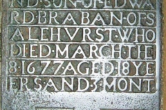 64. East Sussex: Wadhurst 23, John Braban 1677/8