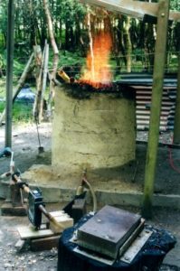 The experimental bloomery furnace